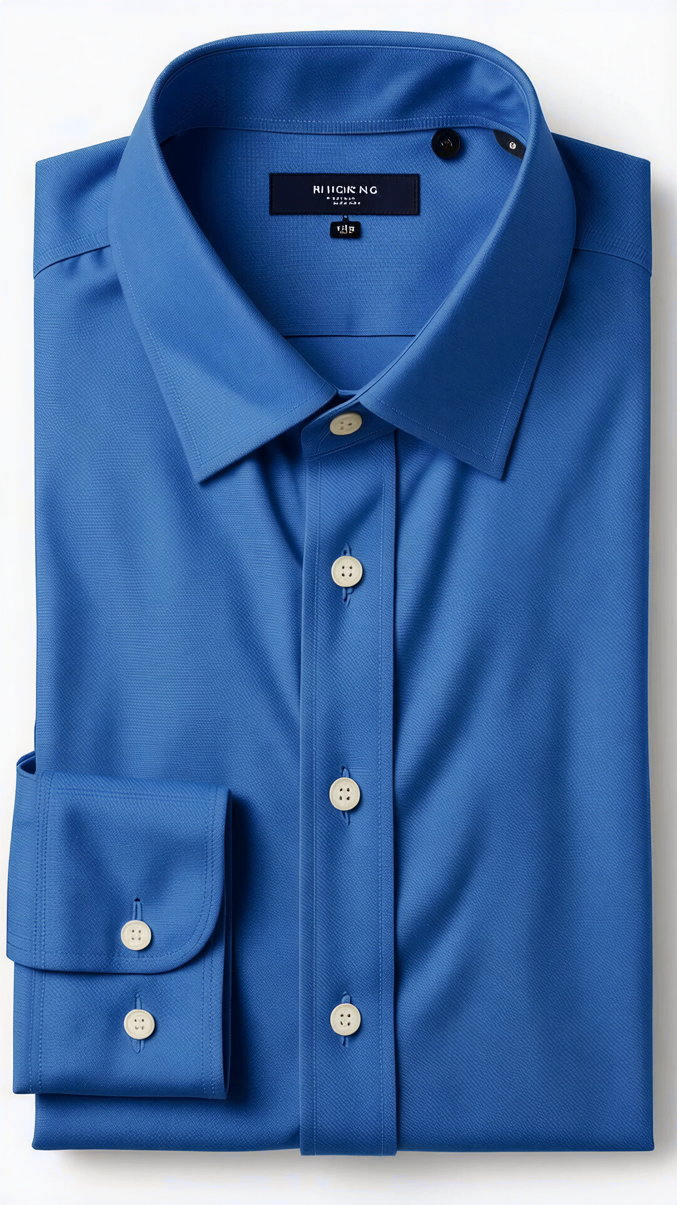 4K upscale of a 720P video of a shirt with a head popping through it